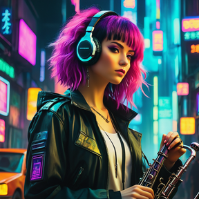 Cyberpunk world